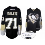 Evgeny Malkin signed Reebok Pittsburgh Penguins hockey jersey JSA Authenticated